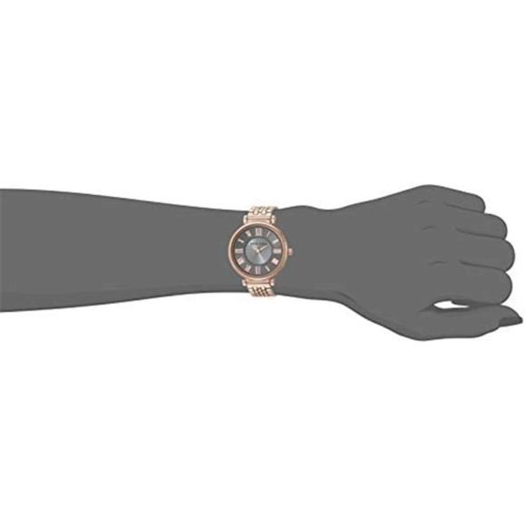 Octagonal Metal Bracelet Watch in Gold-Tone | Anne Klein Anne Klein Women\'s Bracelet Watch